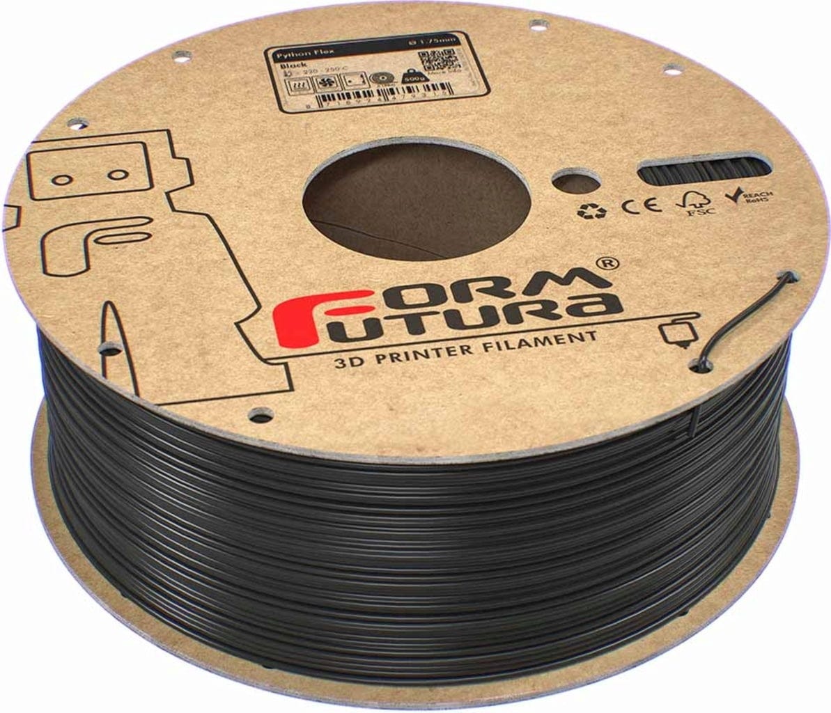 FormFutura – Python Flex TPU – 1.75 mm – 0.5 kg