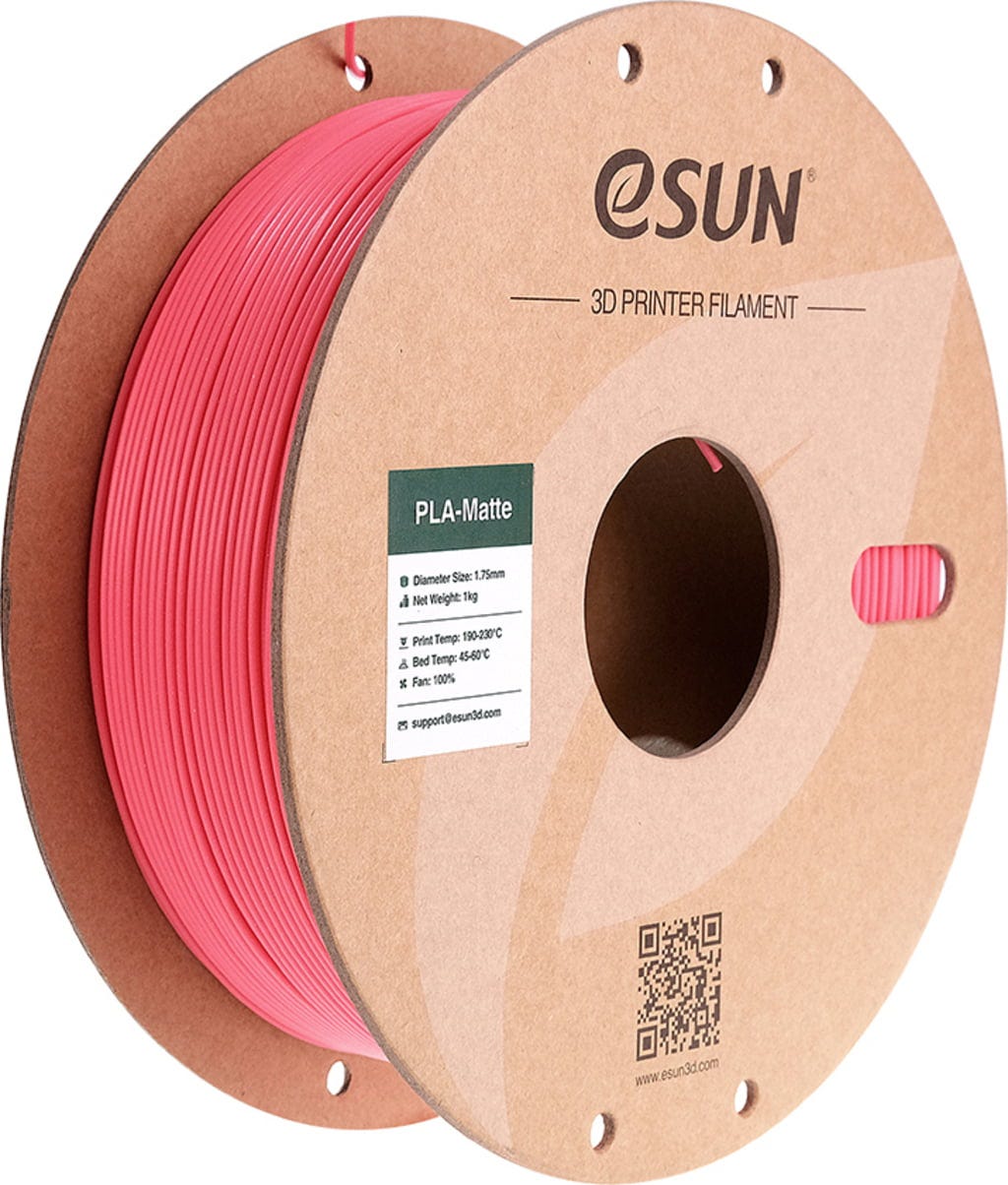 eSUN – Mattes PLA Erdbeerrot – 1,75 mm – 1 kg