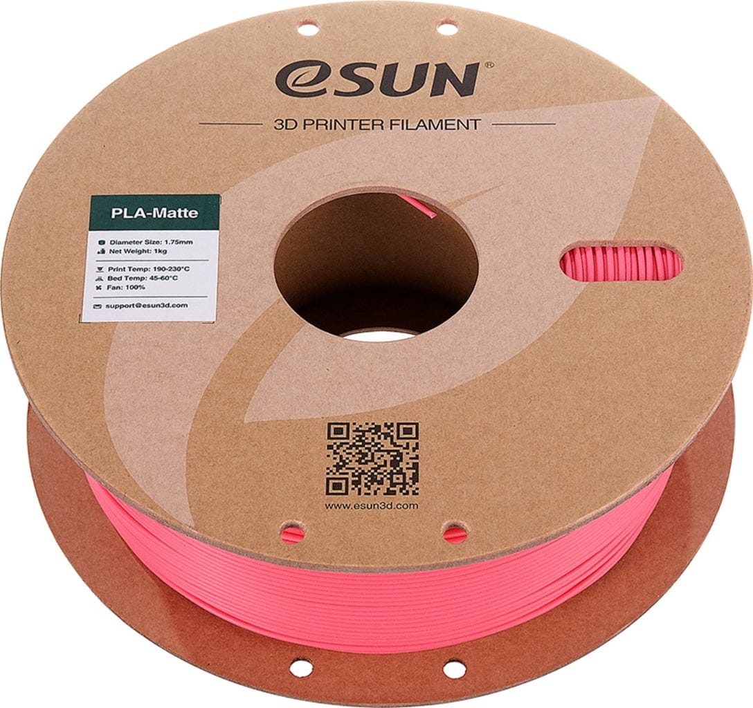 eSUN – Mattes PLA Erdbeerrot – 1,75 mm – 1 kg