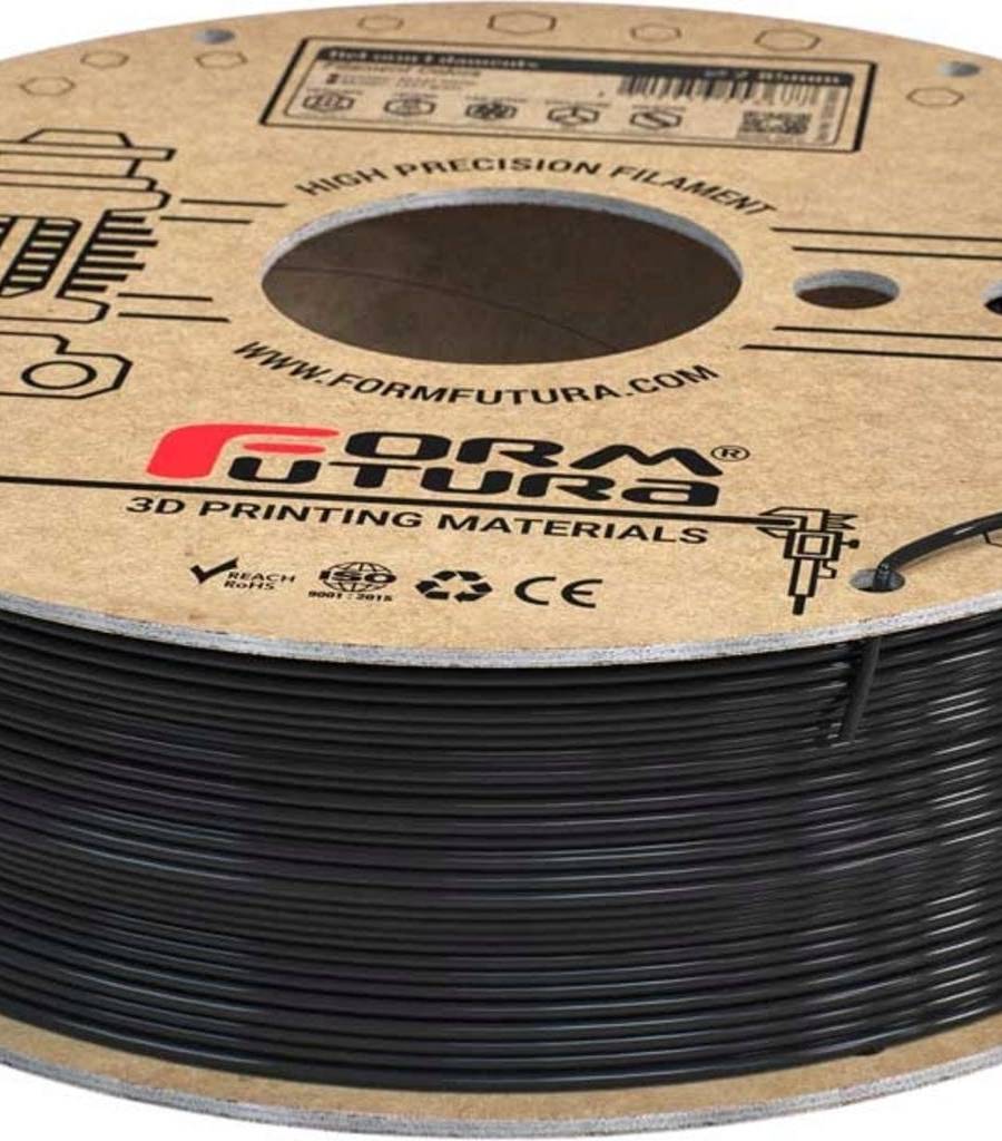 FormFutura – High Precision PLA Schwarz – 1,75 mm – 0,75 kg