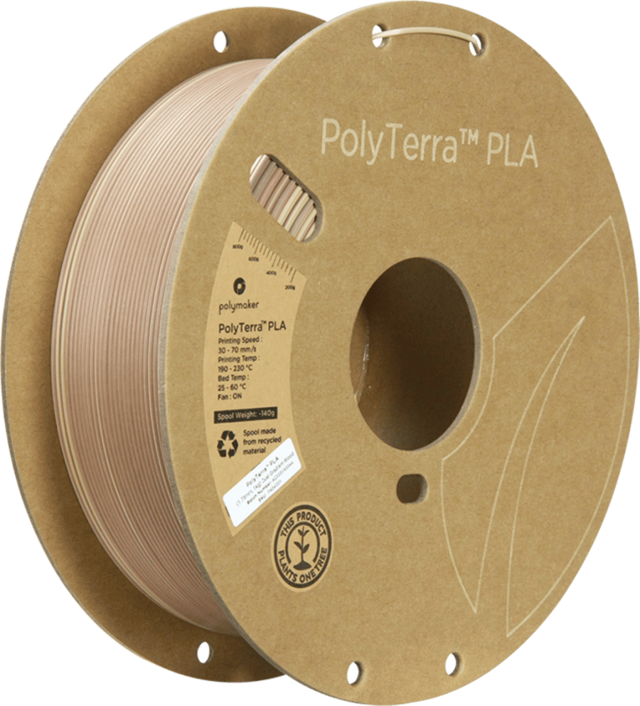 Polymaker – Panchroma PLA Gradient Matte Wood – 1,75 mm – 1 kg Polymaker – Panchroma PLA Gradient Matte Wood – 1,75 mm – 1 kg