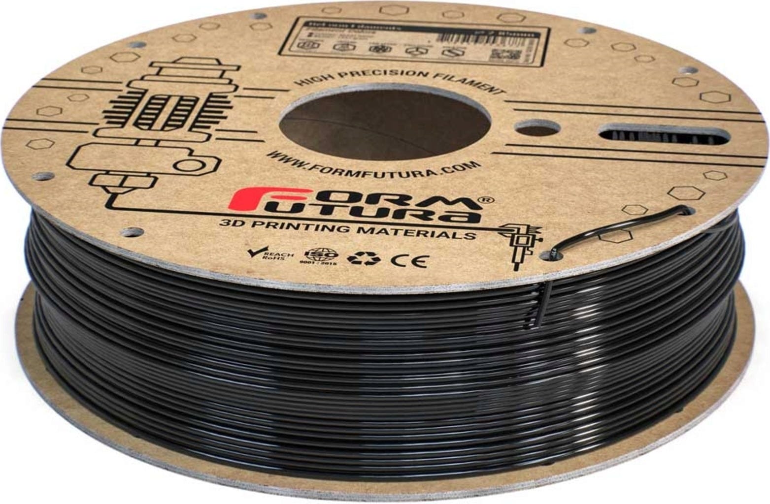 FormFutura – High Precision PET Traffic Black – 1,75 mm