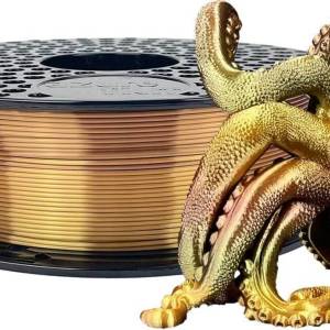 AzureFilm – PLA Silk Rainbow Amber – 1,75 mm – 1 kg AzureFilm – PLA Silk Rainbow Amber – 1,75 mm – 1 kg