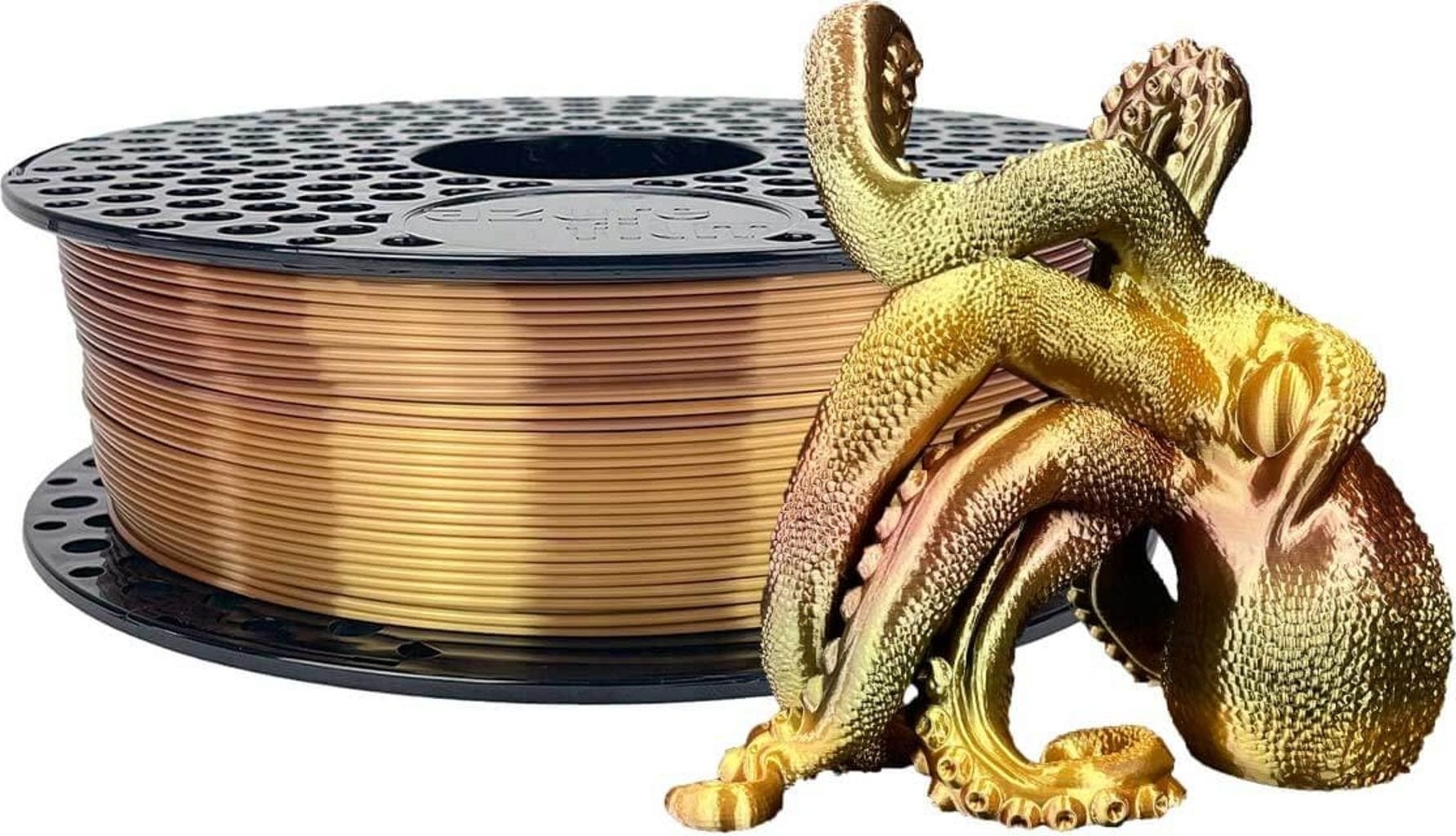 AzureFilm – PLA Silk Rainbow Amber – 1,75 mm – 1 kg