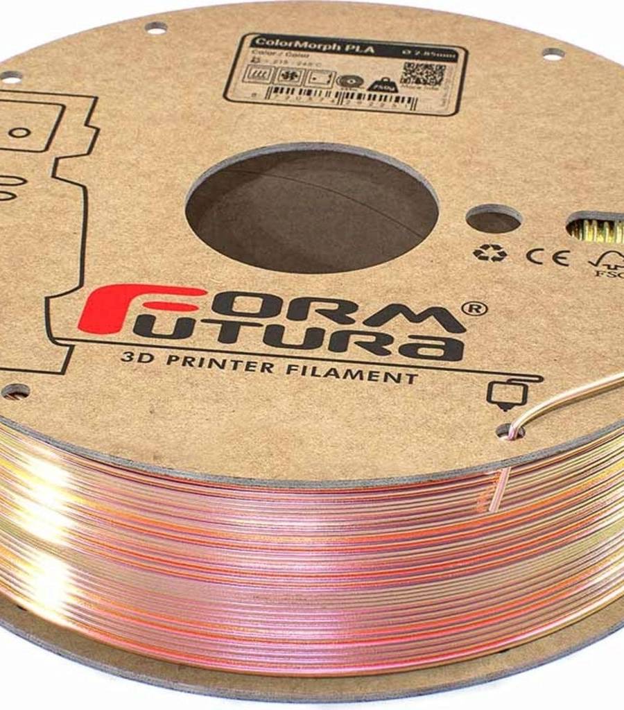FormFutura – High Gloss PLA ColorMorph Gelb & Pink – 1,75 mm – 0,75 kg