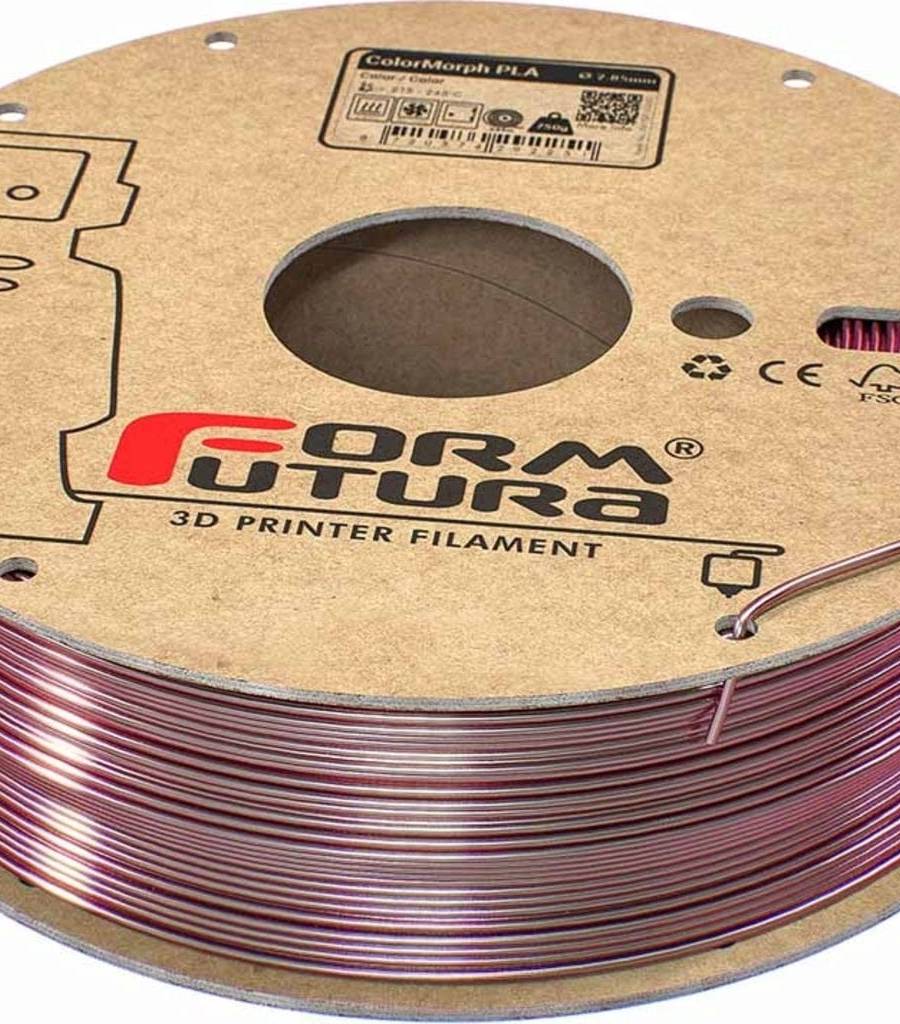FormFutura – Hochglanz PLA Farbwechsel Magenta & Silber – 1,75 mm – 0,75 kg