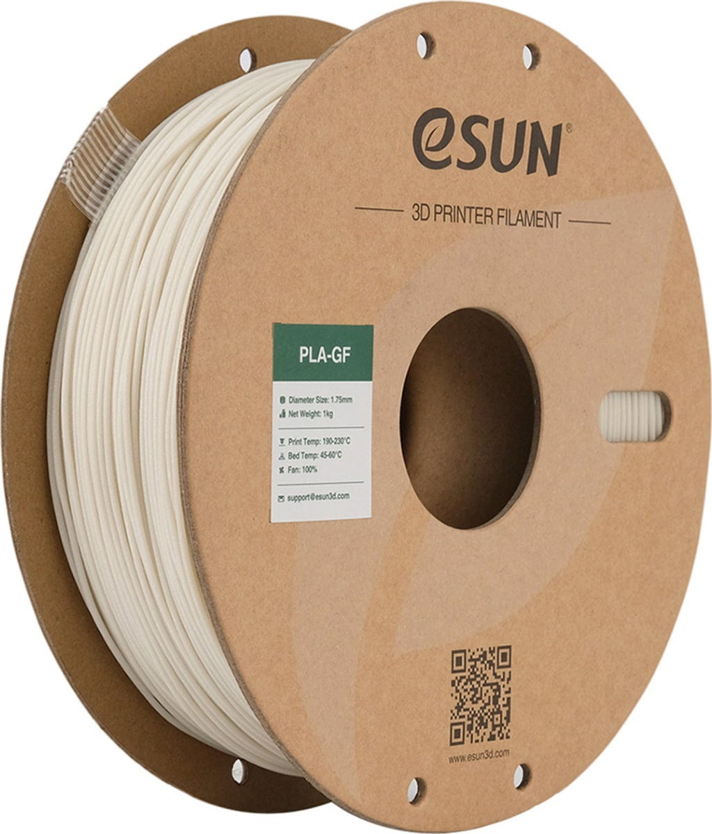 eSUN – Glasfaserverstärktes PLA Weiß – 1,75 mm – 1 kg