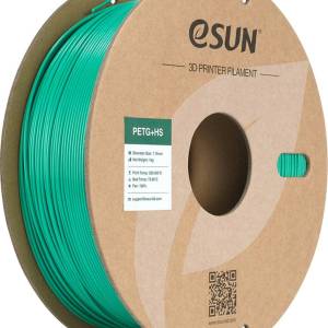 eSUN – PETG+HS Green – 1,75 mm – 1 kg eSUN – PETG+HS Green – 1,75 mm – 1 kg