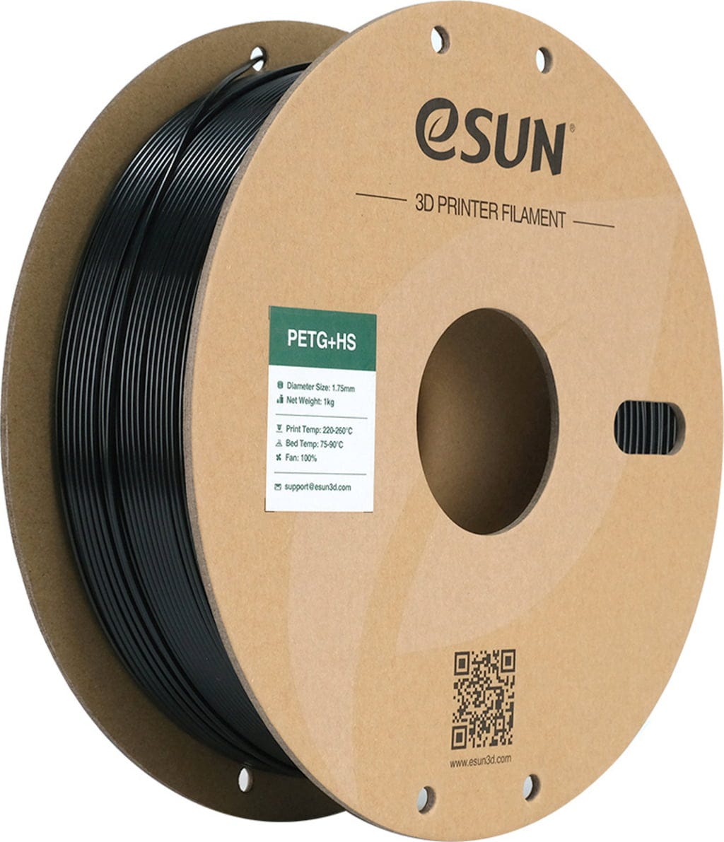 eSUN – PETG High Speed Schwarz – 1,75 mm – 1,0 kg
