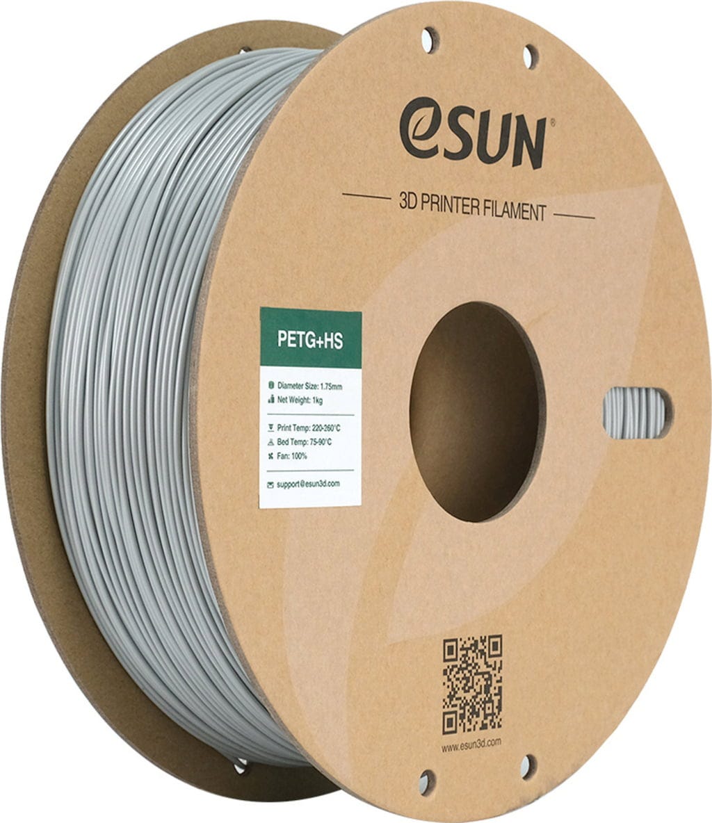 eSUN – PETG+HS Silber – 1,75 mm – 1 kg