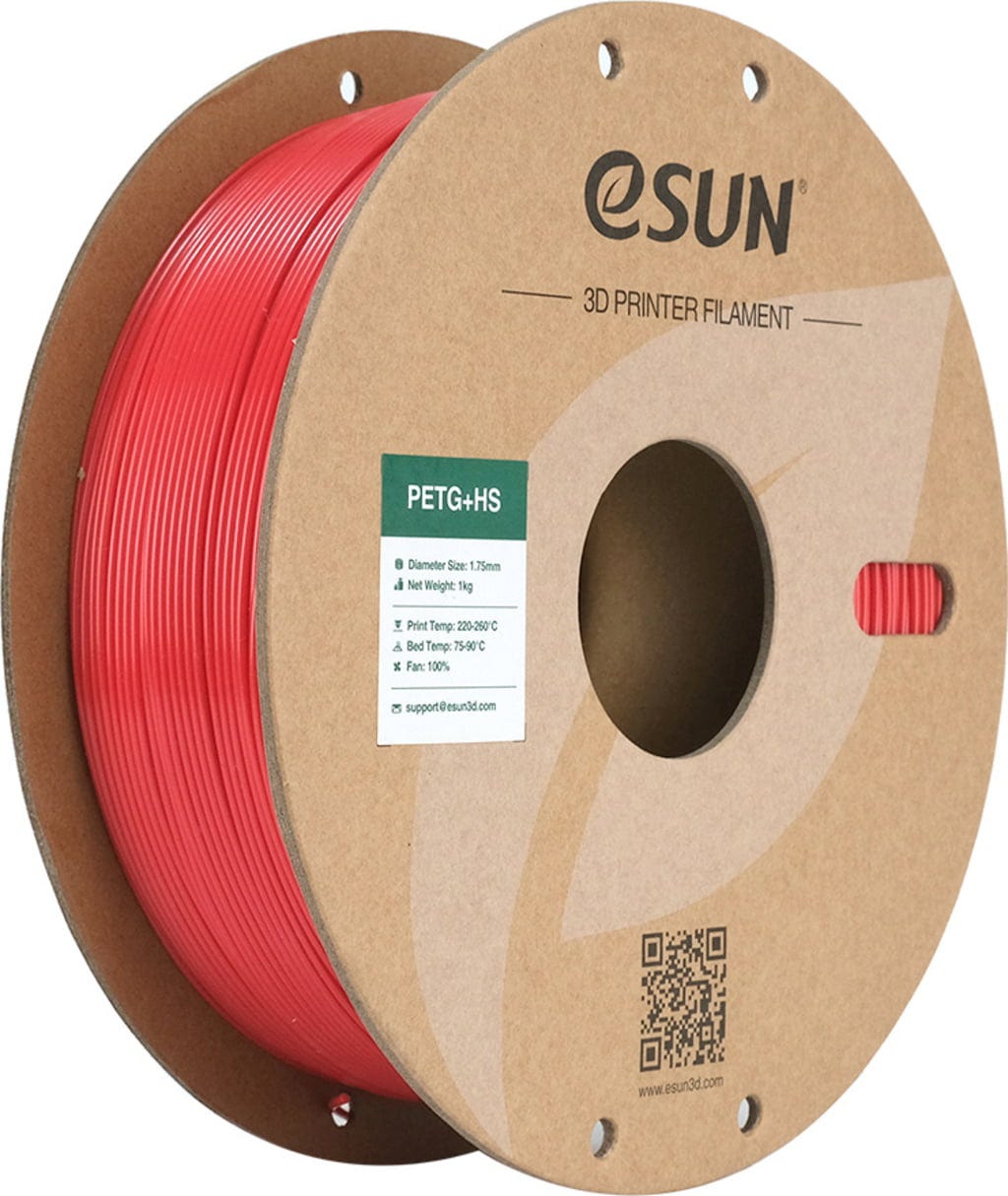 eSUN – PETG+HS Red – 1.75 mm – 1 kg