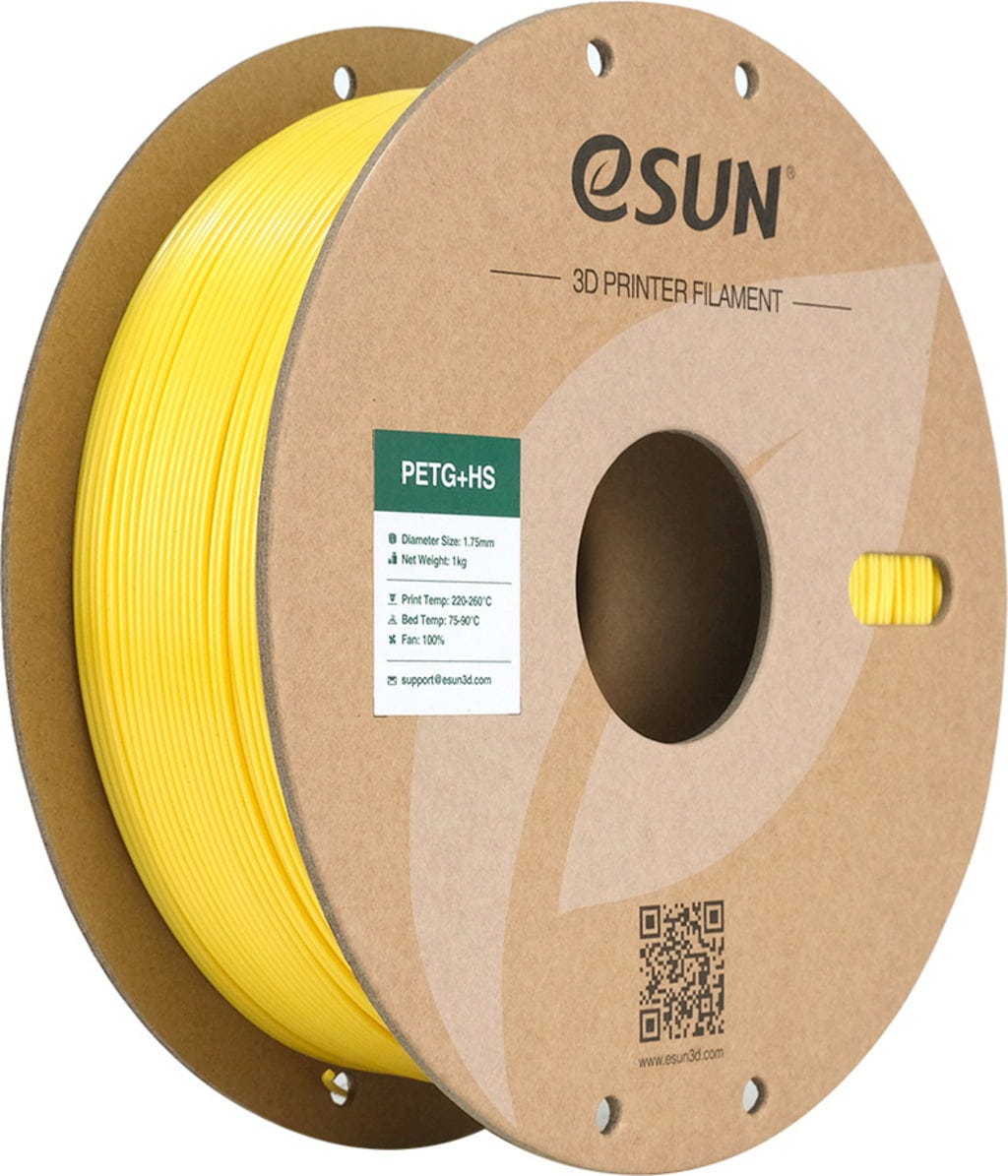 eSUN – PETG+HS Yellow – 1,75 mm – 1 kg