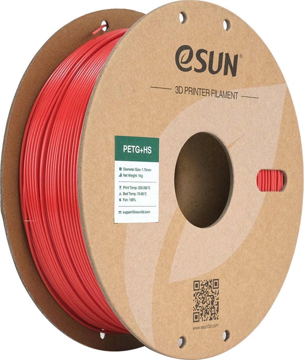 eSUN – PETG High Speed Feuerwehrrot – 1,75 mm – 1,0 kg
