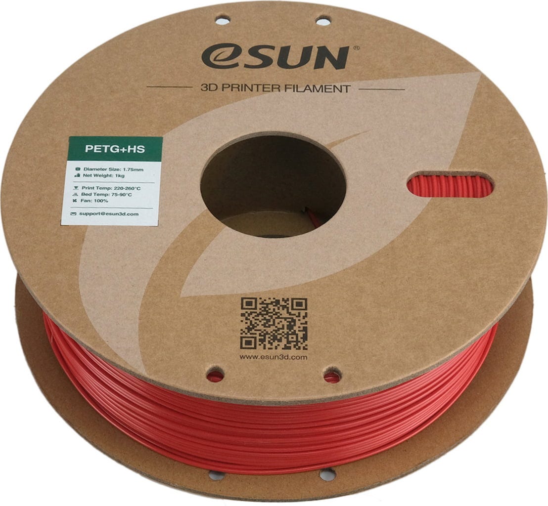 eSUN – PETG High Speed Feuerwehrrot – 1,75 mm – 1,0 kg