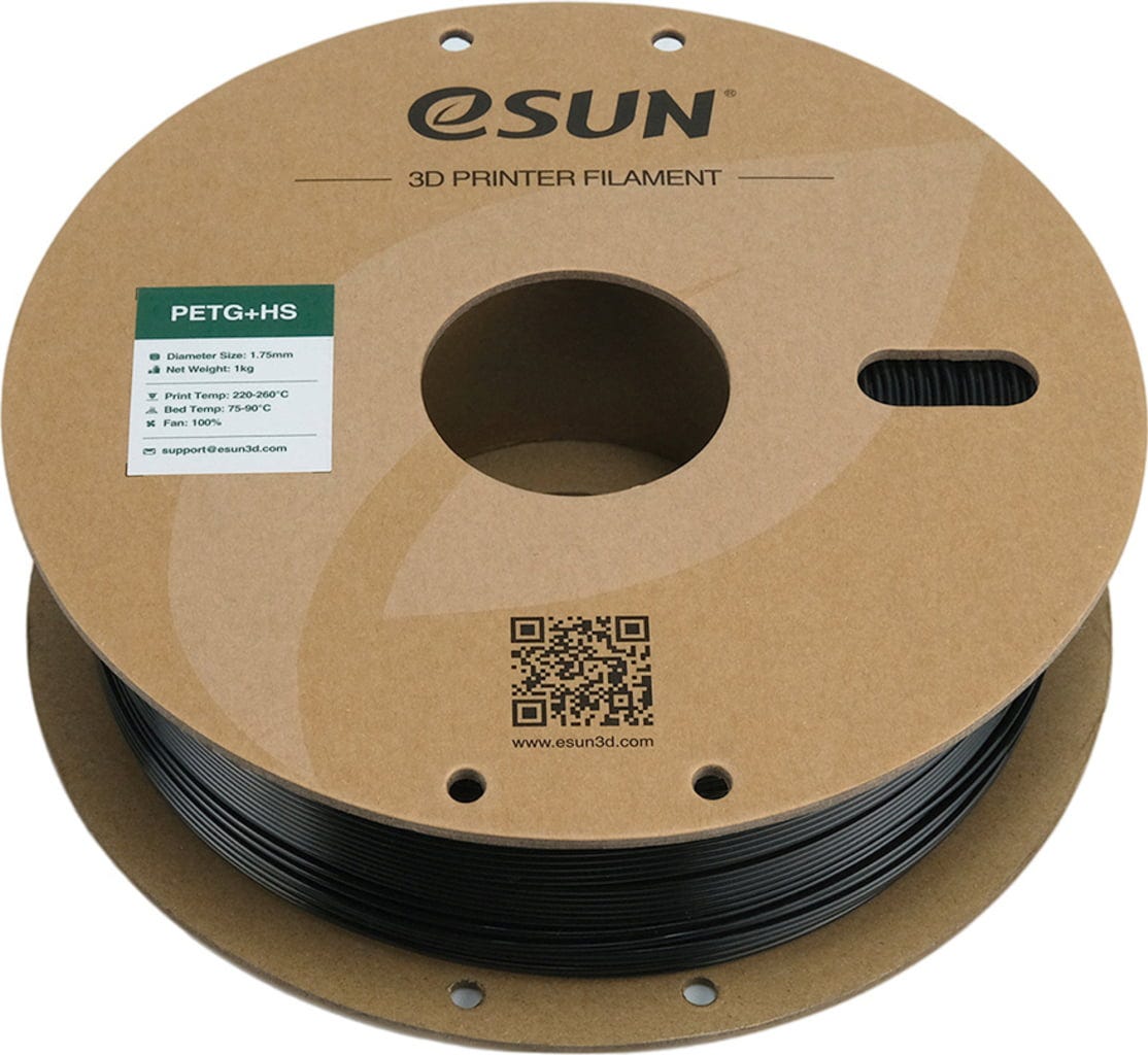 eSUN – PETG High Speed Schwarz – 1,75 mm – 1,0 kg