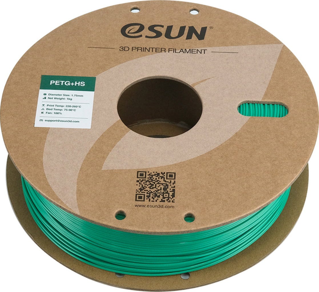 eSUN – PETG+HS Green – 1,75 mm – 1 kg