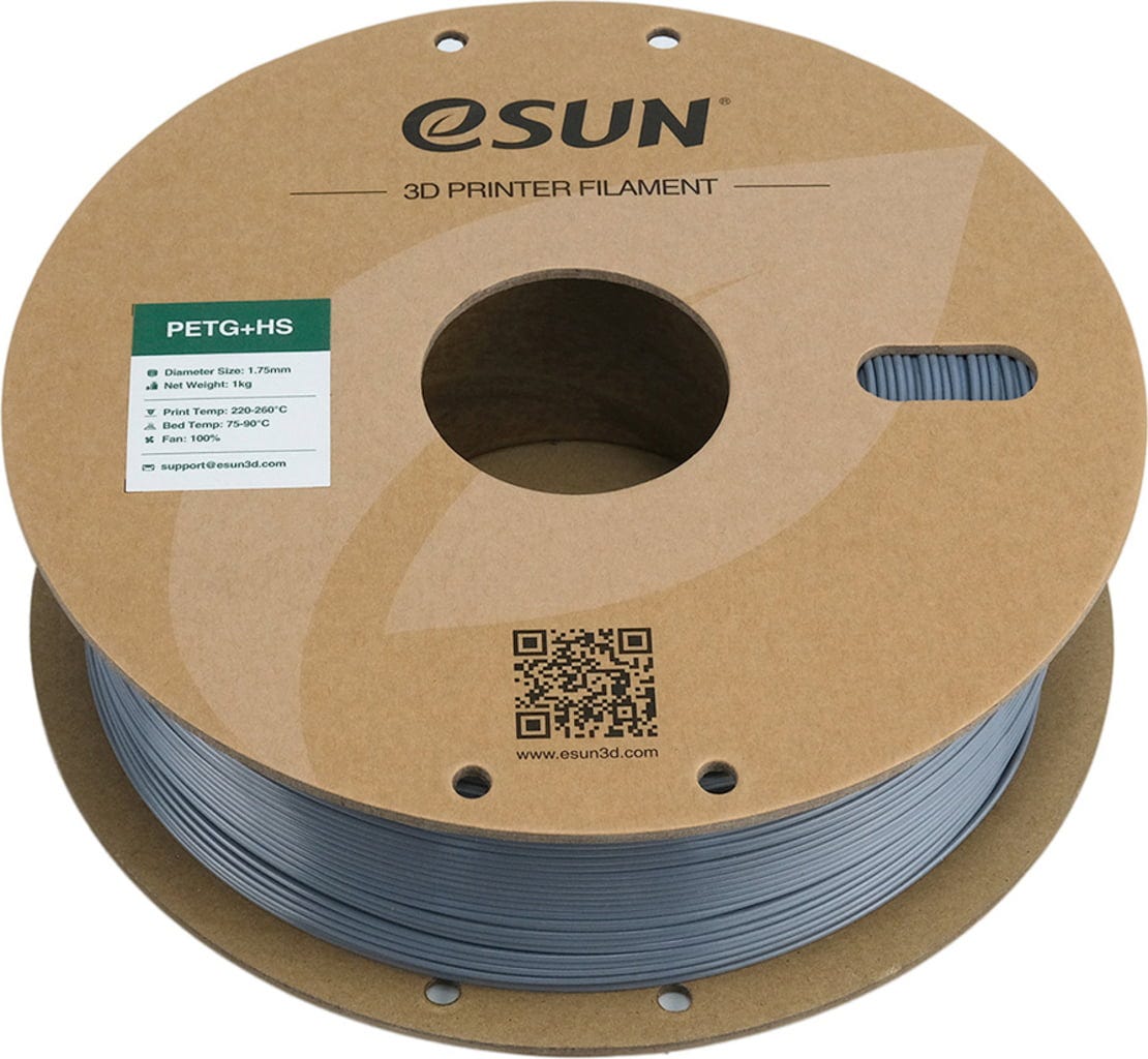 eSUN – PETG+HS Grau – 1,75 mm – 1 kg
