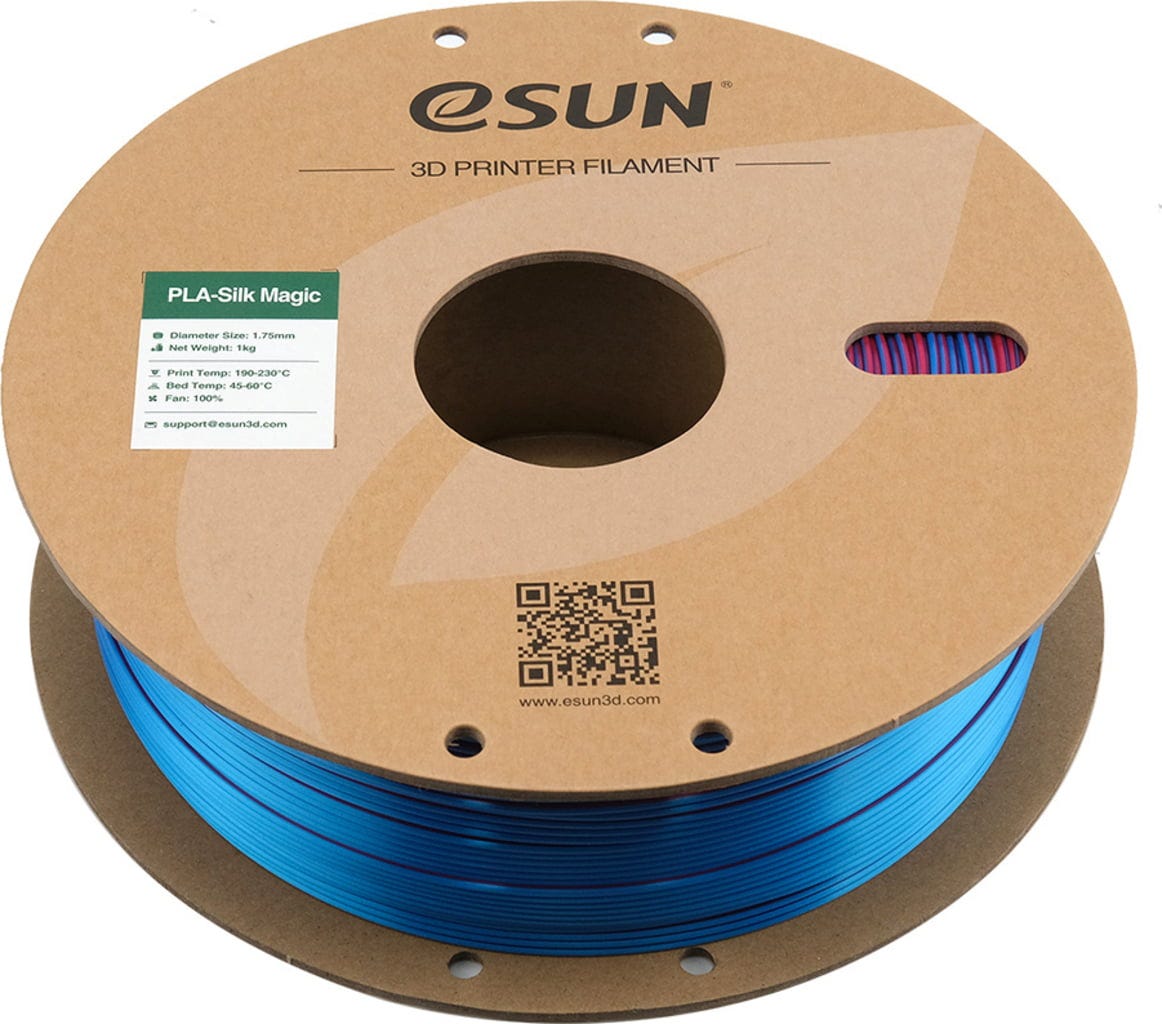 eSUN – PLA Seidenglanz Rot Blau – 1,75 mm – 1,0 kg