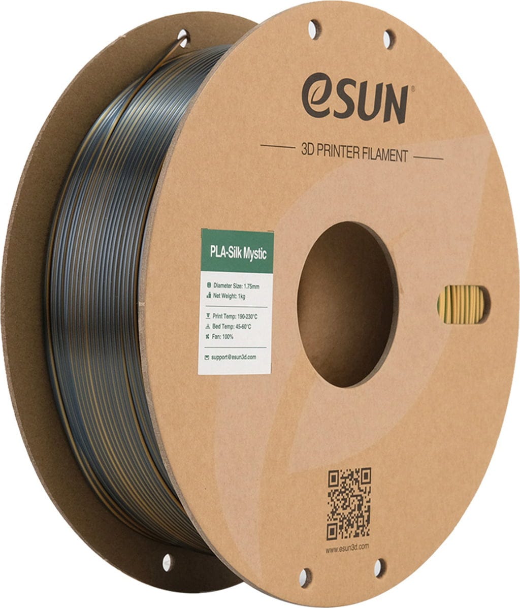 eSUN – PLA Silk Mystic Gold Grün Schwarz – 1,75 mm – 1 kg