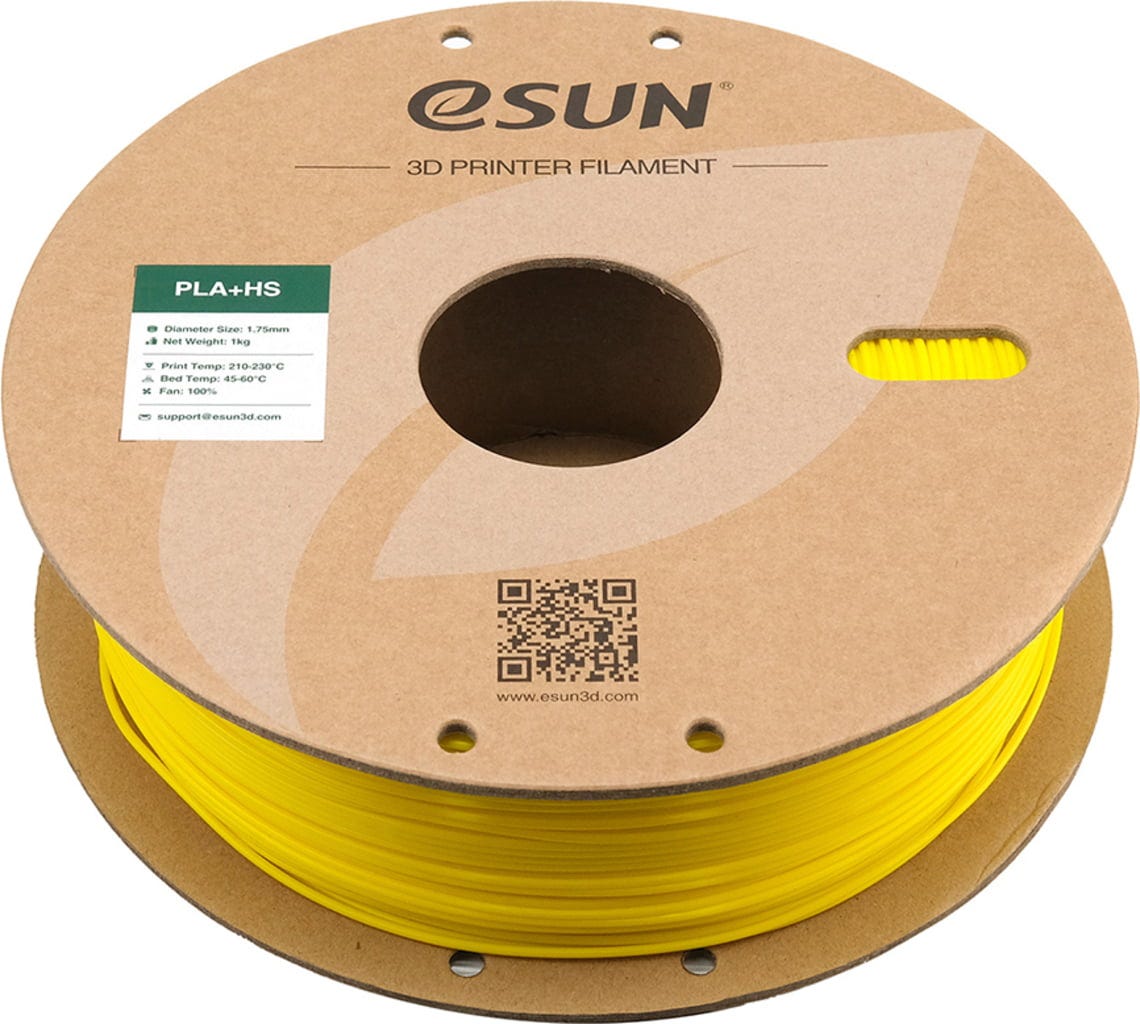 eSUN – PLA+HS Gelb – 1,75 mm – 1 kg