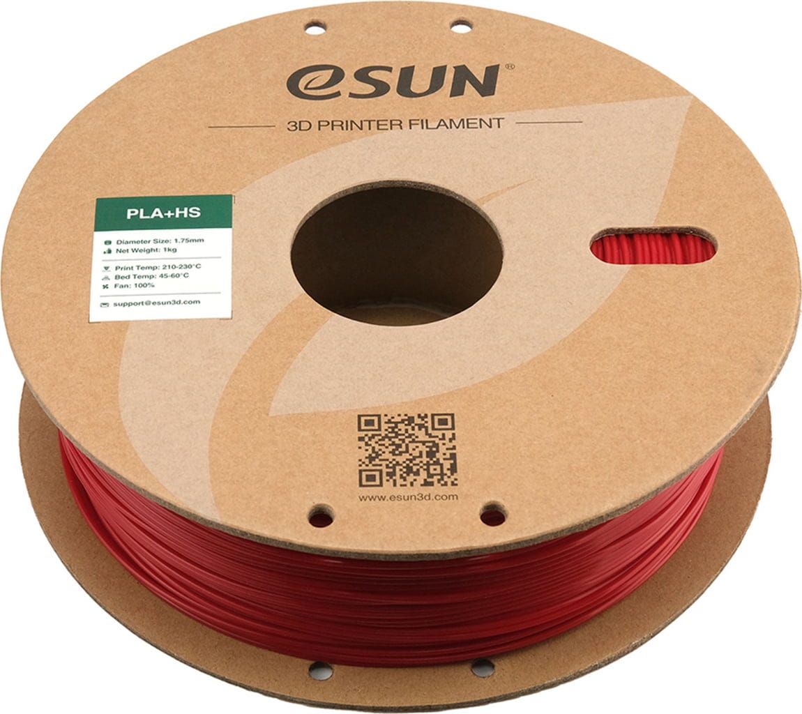 eSUN – Hochgeschwindigkeits PLA+ Feuerwehrrot – 1,75 mm – 1 kg