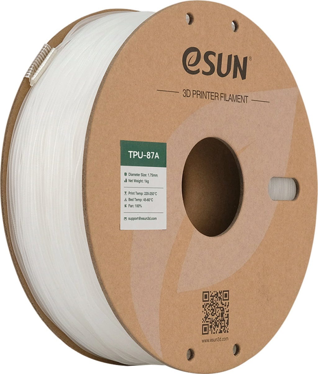 eSUN – TPE-83A White – 1,75 mm – 1 kg