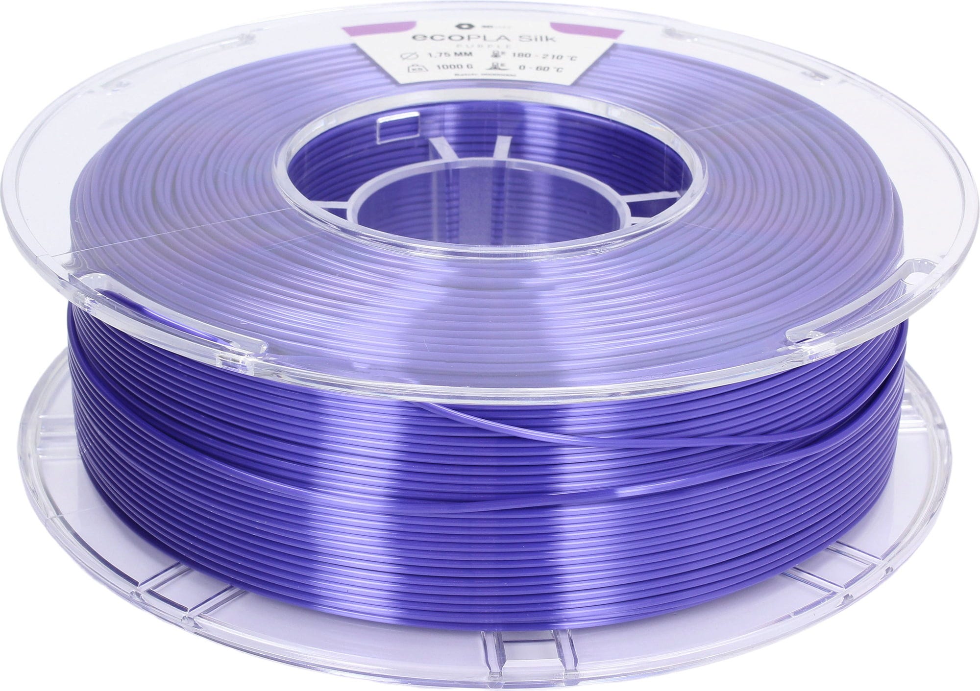 3DJAKE – ecoPLA Silk Violett – 1,75 mm – 1 kg