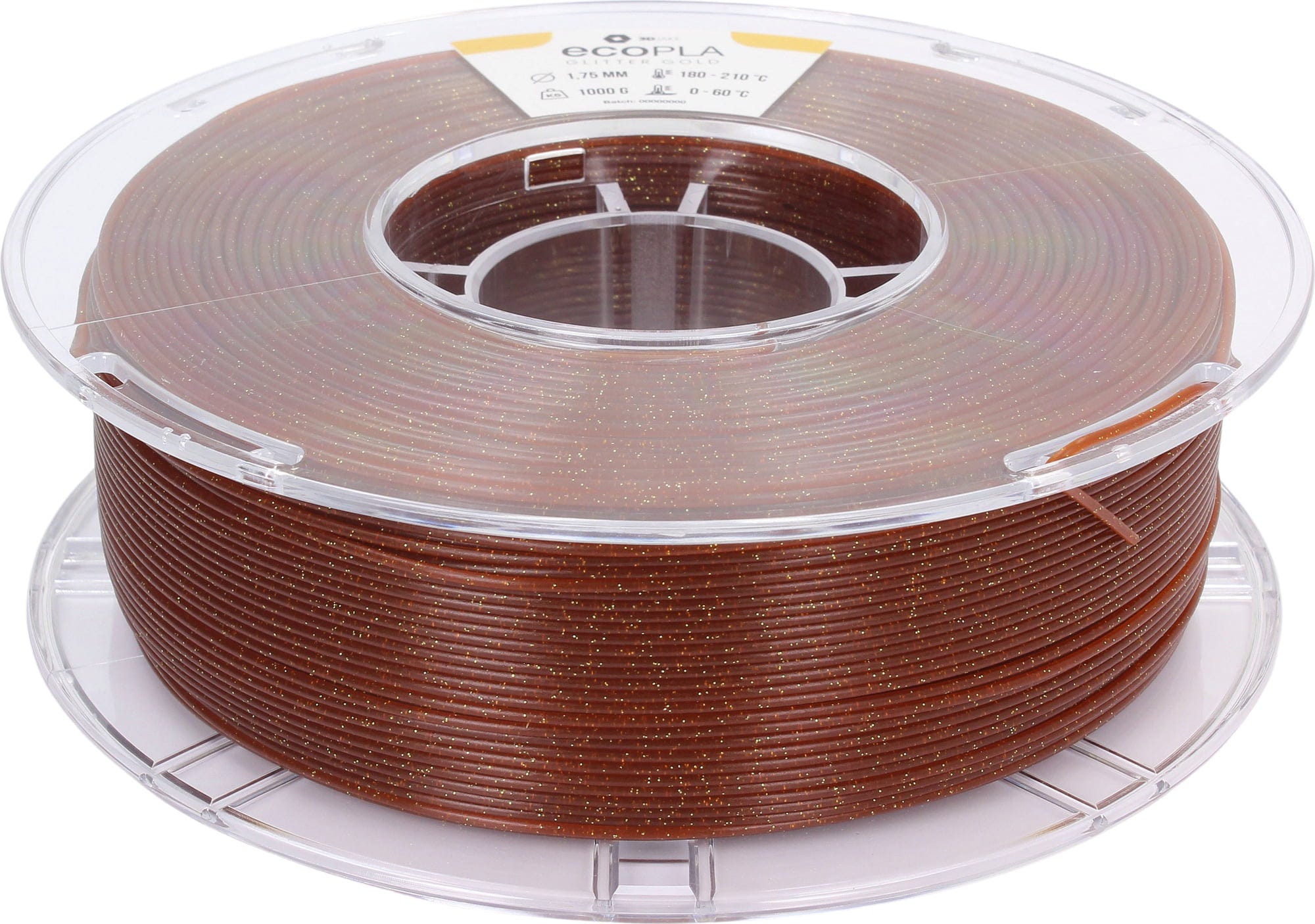 3DJAKE – ecoPLA Sparkling Gold – 1,75 mm – 1,0 kg
