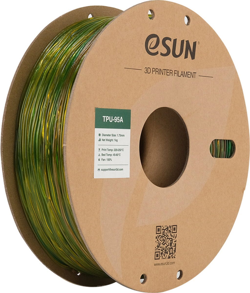 eSUN – Flexibles Filament Regenbogen – 1,75 mm – 1 kg