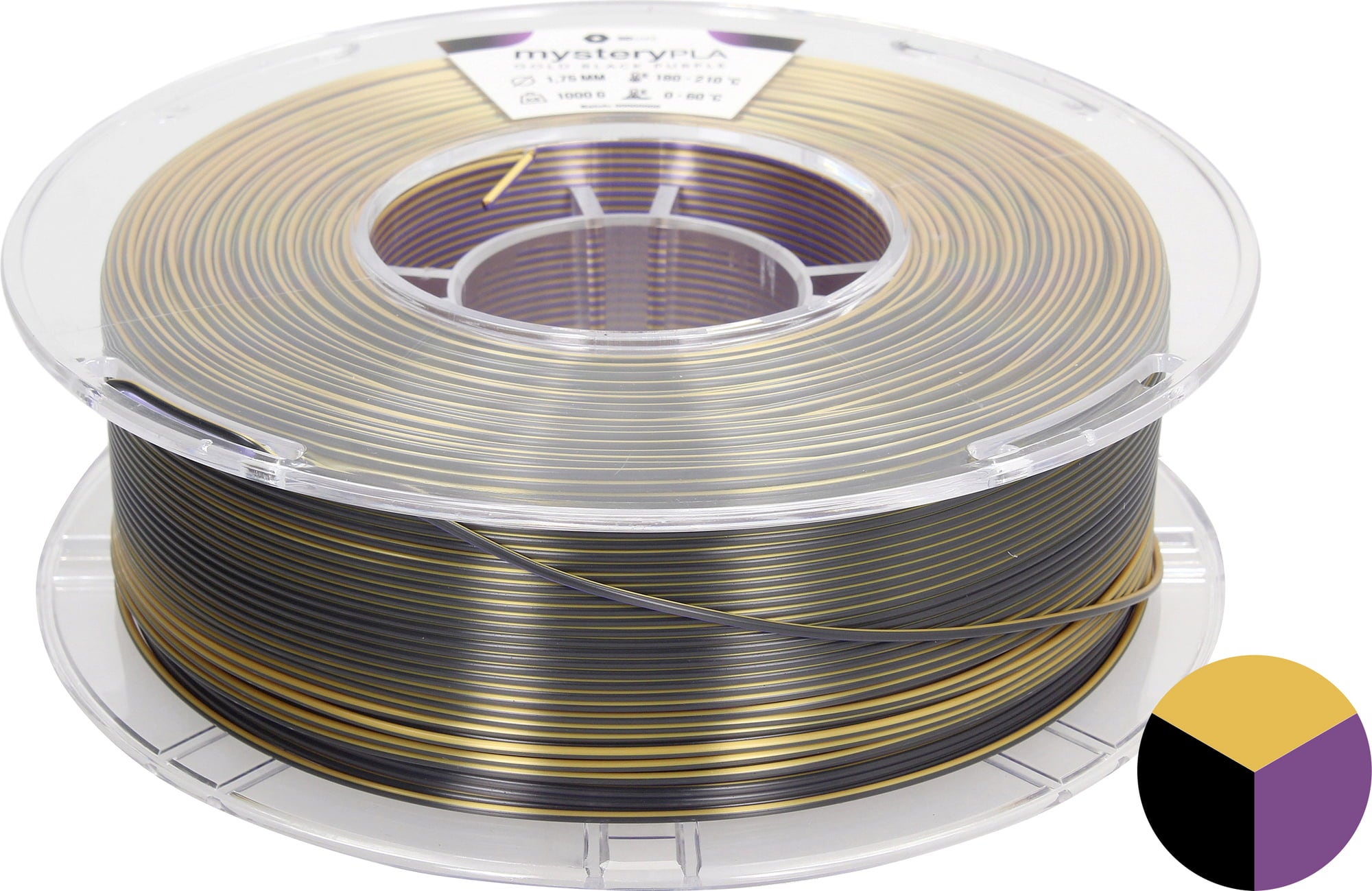 3DJAKE – mysteryPLA Epic Thunderstorm – 1,75 mm – 1,0 kg