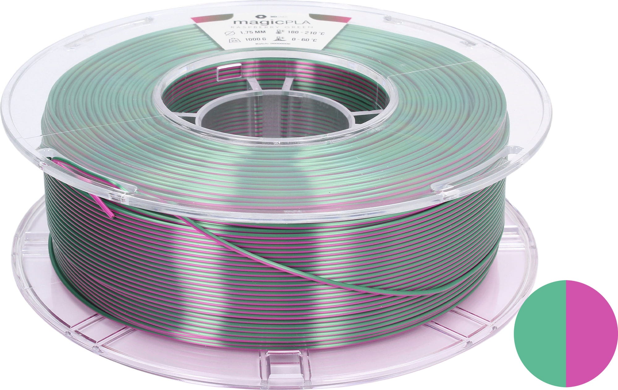 3DJAKE – magicPLA Mint Blush – 1,75 mm – 1,0 kg