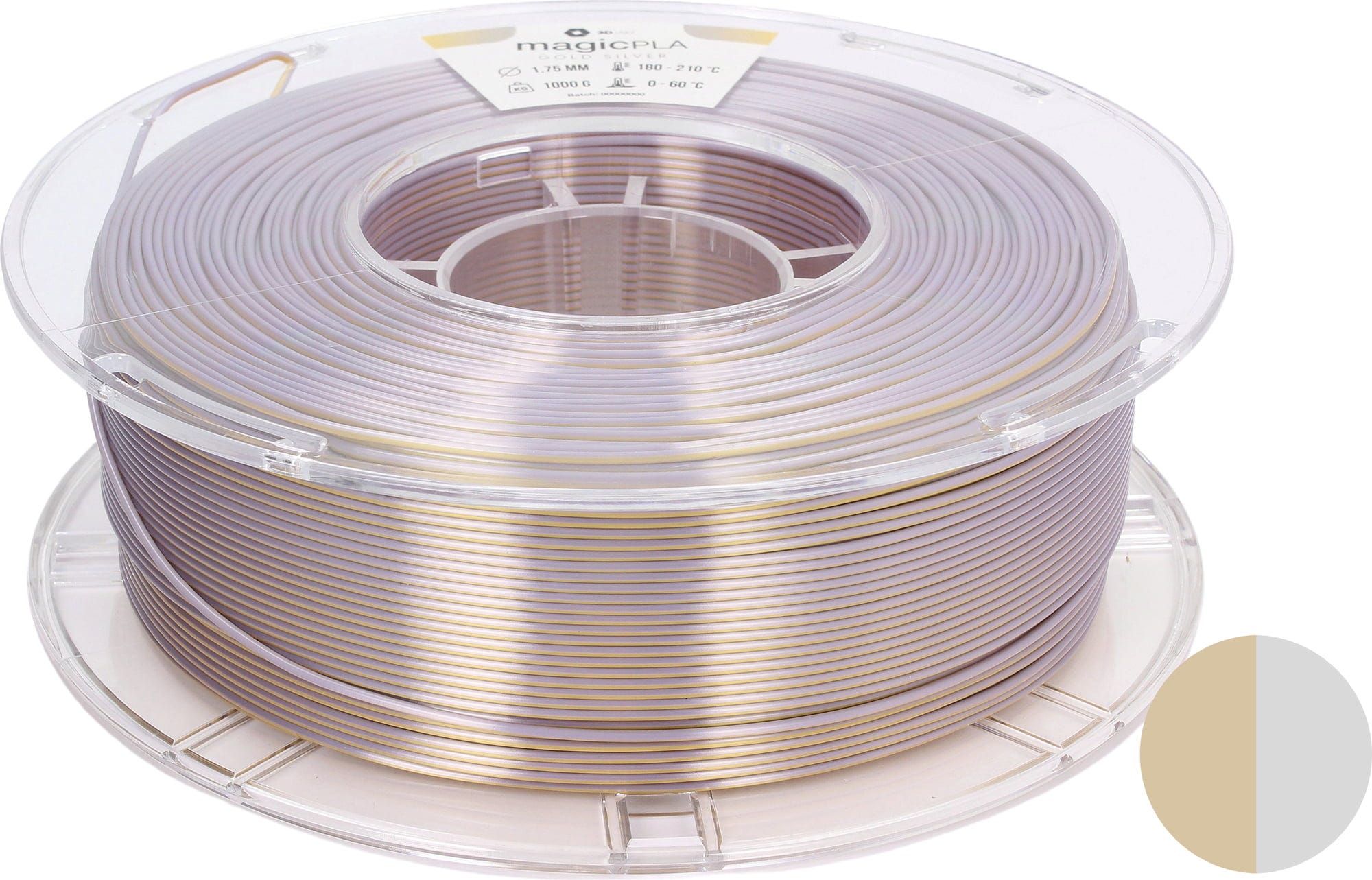 3DJAKE – magicPLA Golden Alloy – 1,75 mm – 1 kg