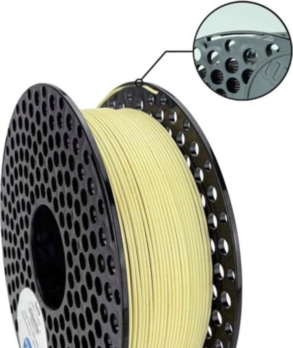 AzureFilm – PETG Banana Yellow Pastel – 1,75 mm – 1 kg