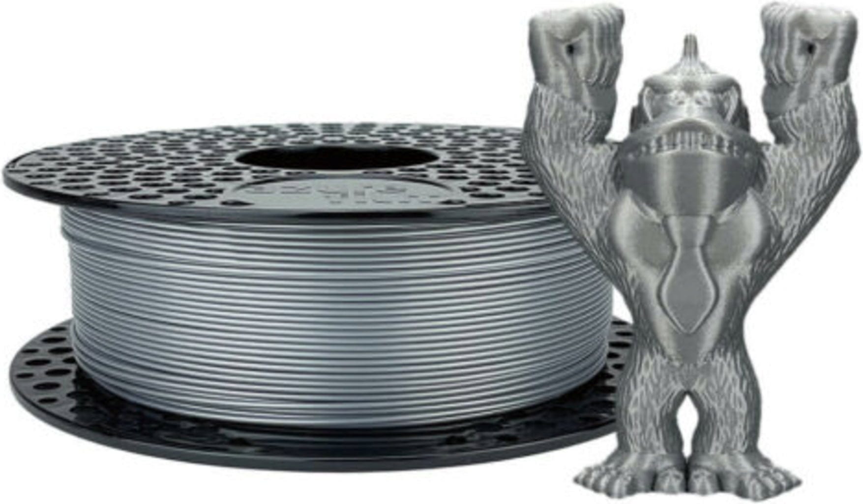 AzureFilm – PETG Silver – 1,75 mm – 1 kg