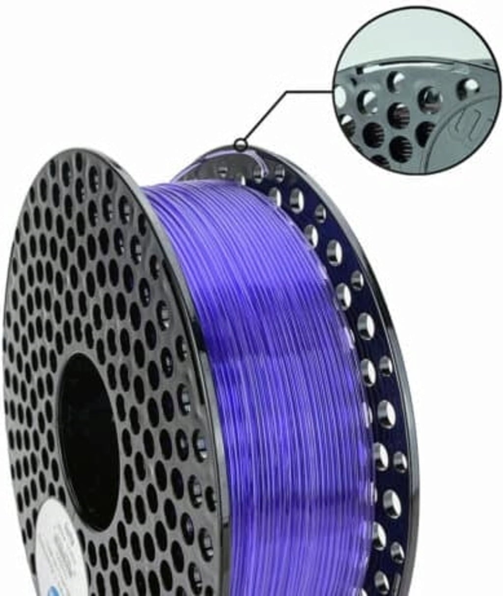 AzureFilm PETG Purple Transparent – 1,75 mm / 1000 g