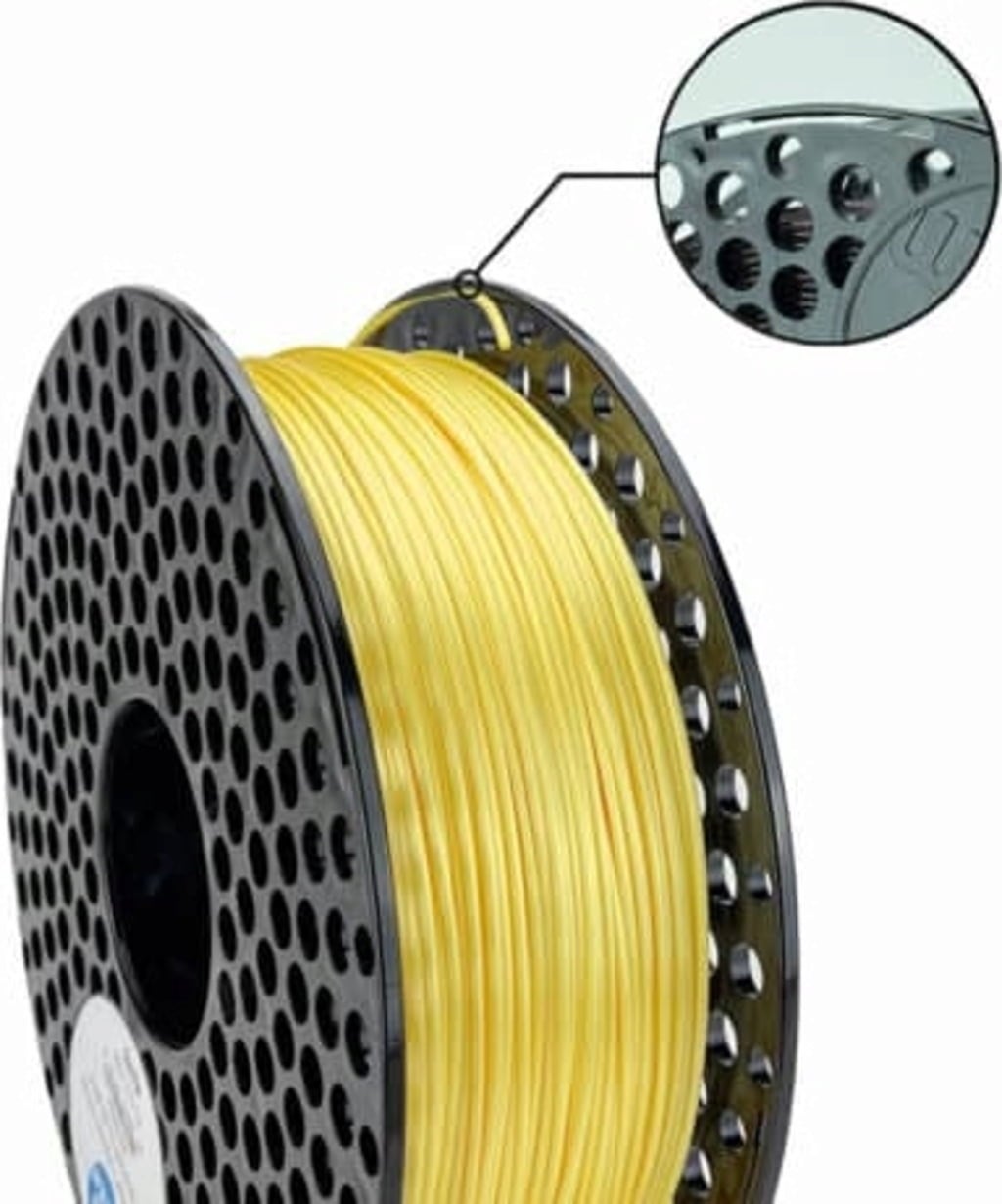 AzureFilm – PLA Silk Yellow – 1,75 mm – 1,0 kg