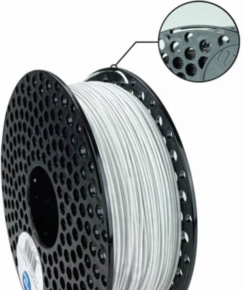 AzureFilm – PLA Glitter Weiß – 1,75 mm – 1 kg