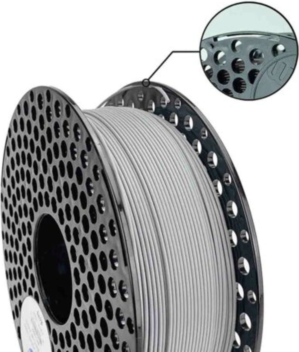 AzureFilm – PLA Hellgrau – 1,75 mm – 1 kg