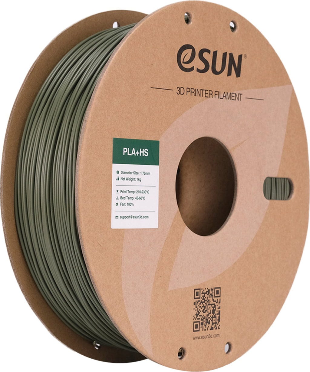 eSUN – PLA+HS Olive Green – 1,75 mm – 1,0 kg