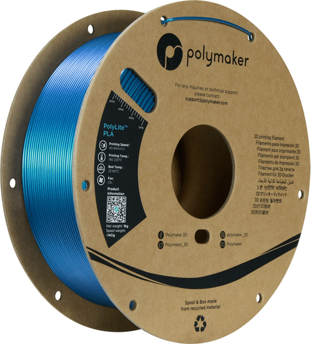 Polymaker – PolyLite PLA Starlight Neptune – 1,75 mm – 1.0 kg