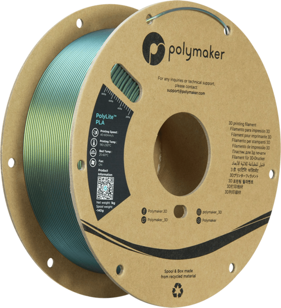 Polymaker – Panchroma PLA Starlight Aurora – 1,75 mm – 1 kg Polymaker – Panchroma PLA Starlight Aurora – 1,75 mm – 1 kg
