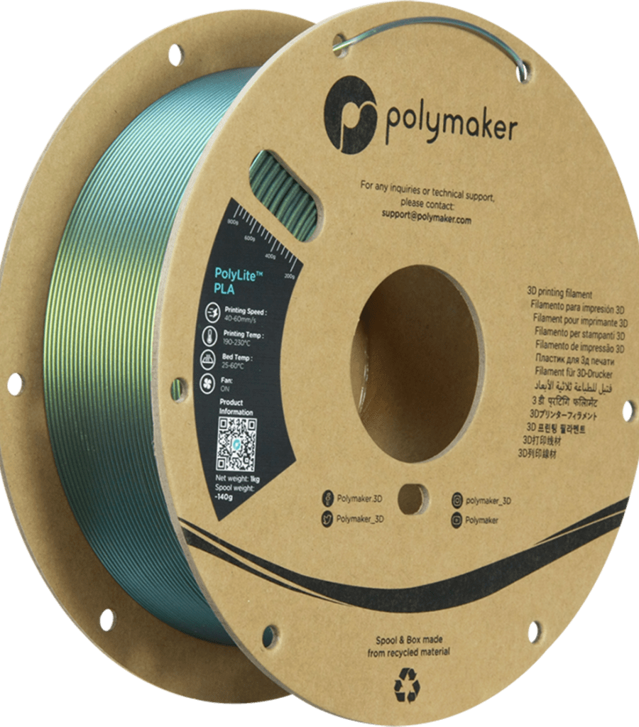 Polymaker – PolyLite PLA Starlight Aurora – 1,75 mm – 1 kg