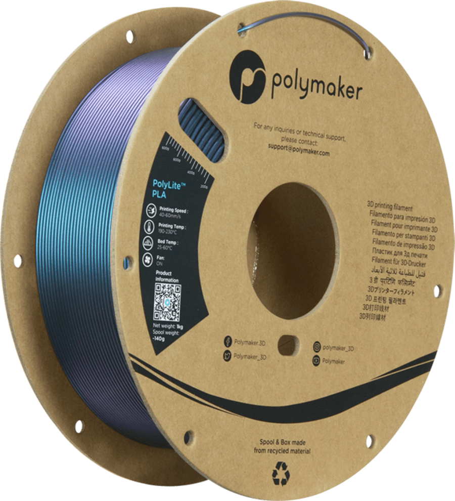 Polymaker – Panchroma PLA Starlight Twilight – 1,75 mm – 1 kg Polymaker – Panchroma PLA Starlight Twilight – 1,75 mm – 1 kg