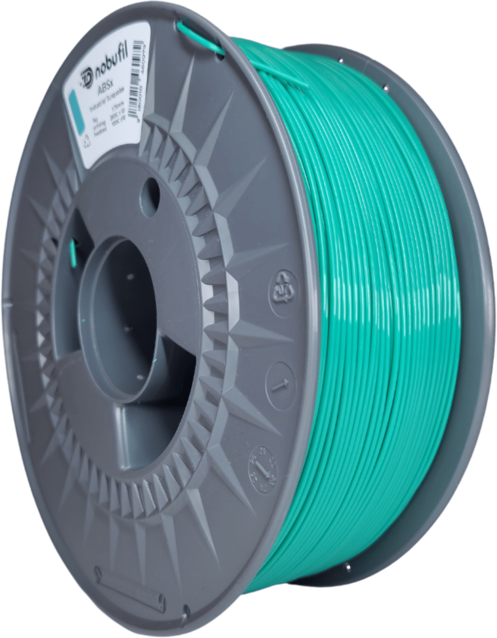 Nobufil – ABSx Industrial Turquoise – 1,75 mm – 1.0 kg