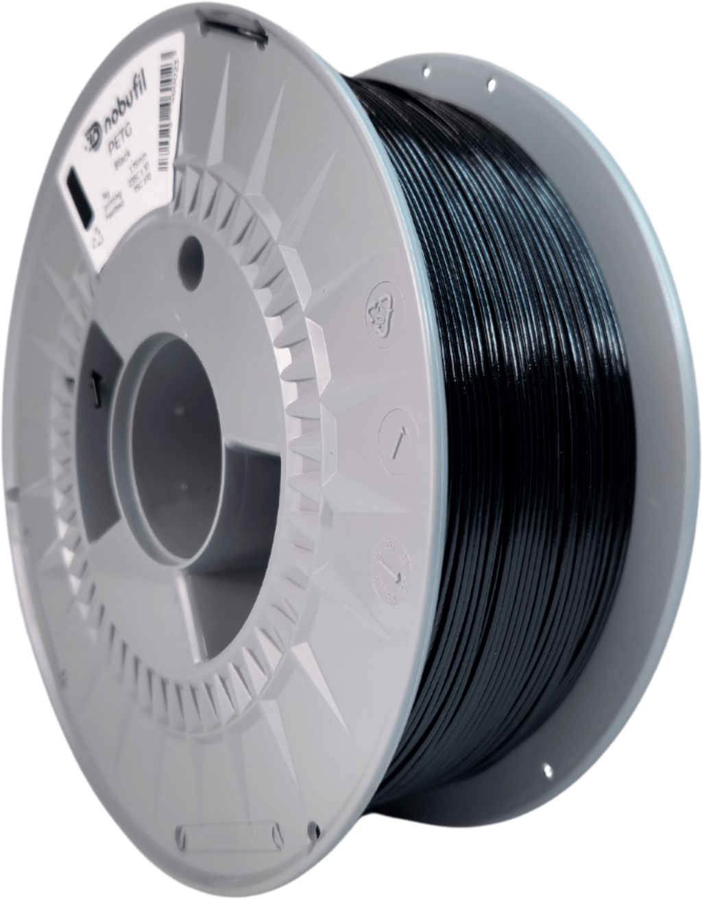 Nobufil – PETG Black – 1,75 mm – 1 kg