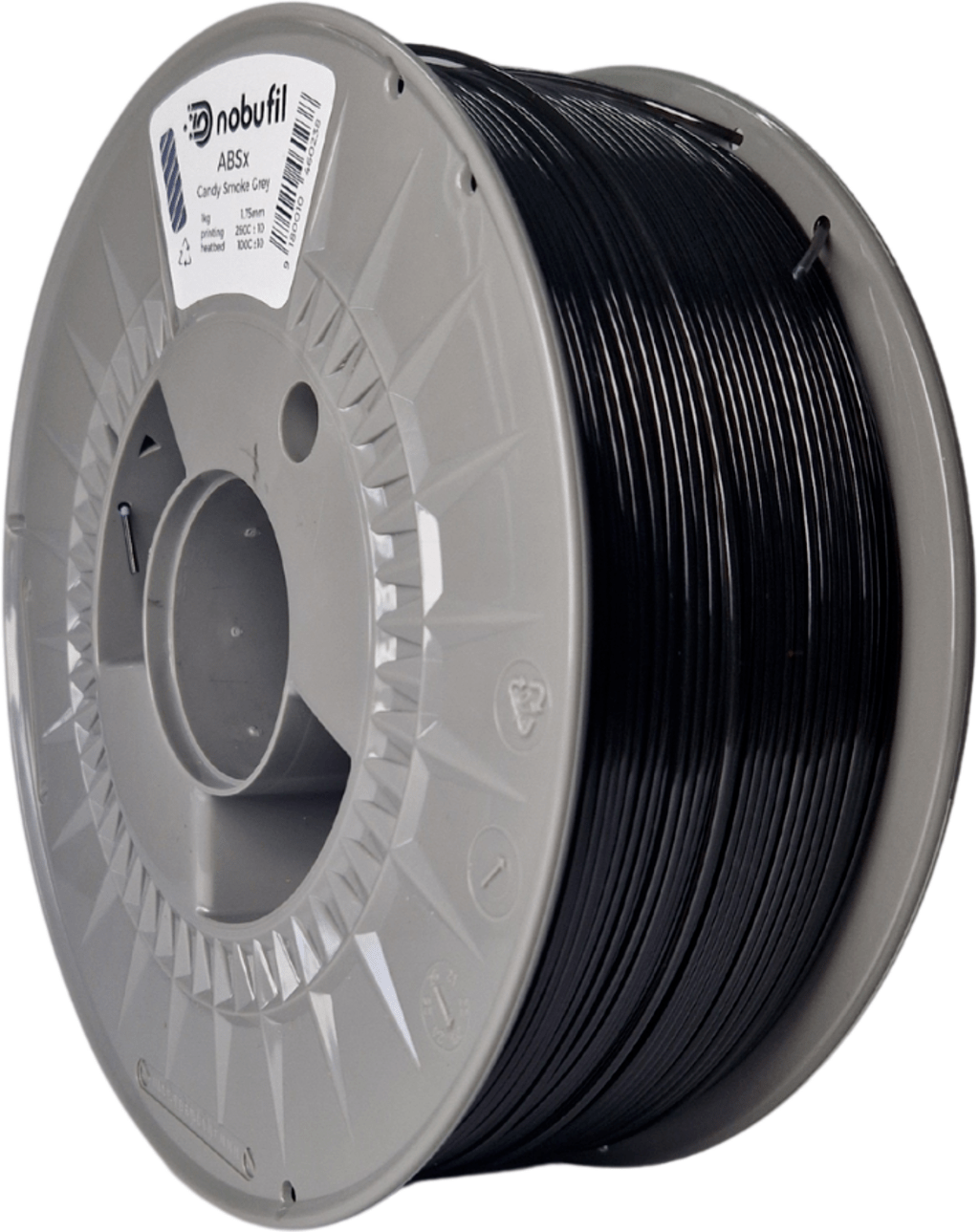 Nobufil – ABSx Candy Smoke Grey – 1,75 mm – 1 kg