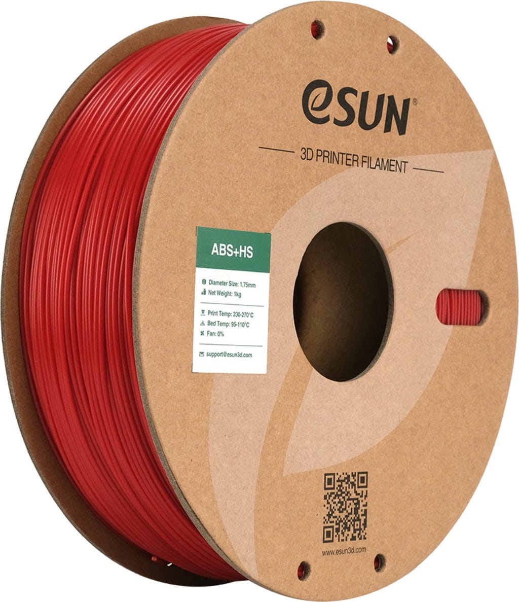 eSUN – ABS+HS Feuerwehrrot – 1,75 mm – 1 kg