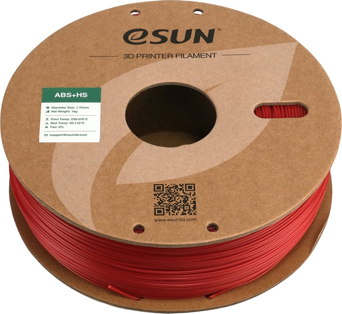eSUN – ABS+HS Feuerwehrrot – 1,75 mm – 1 kg