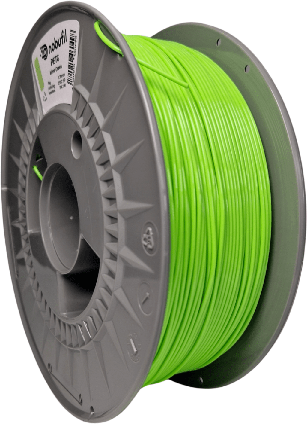 Nobufil – PETG Lime Green – 1,75 mm – 1 kg