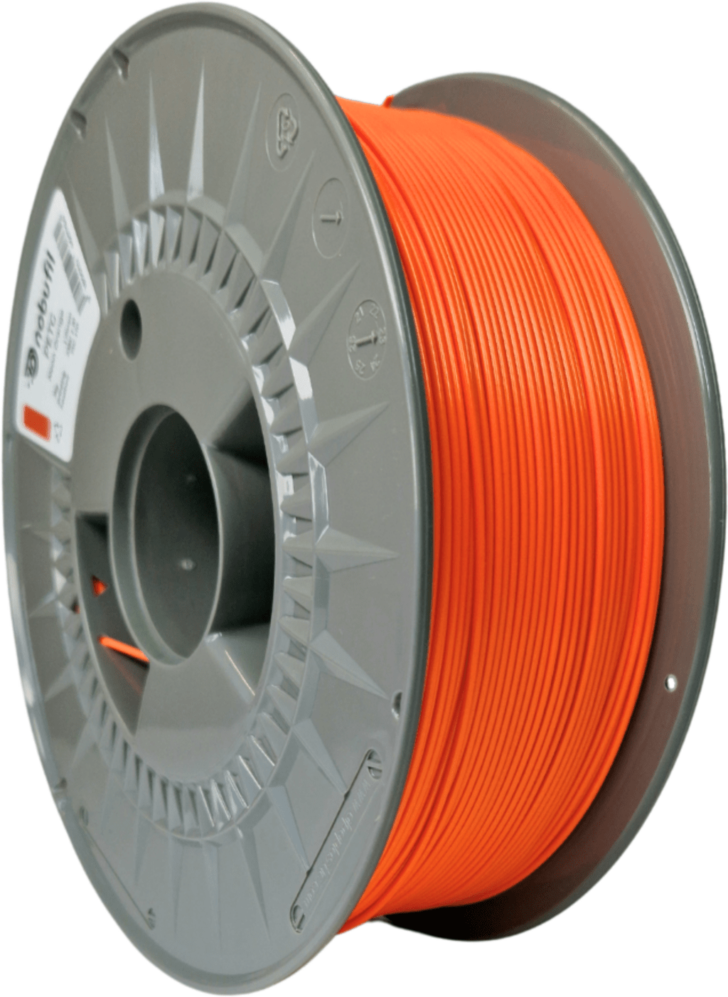 Nobufil – Recyceltes PETG Neon Orange – 1,75 mm – 1,0 kg